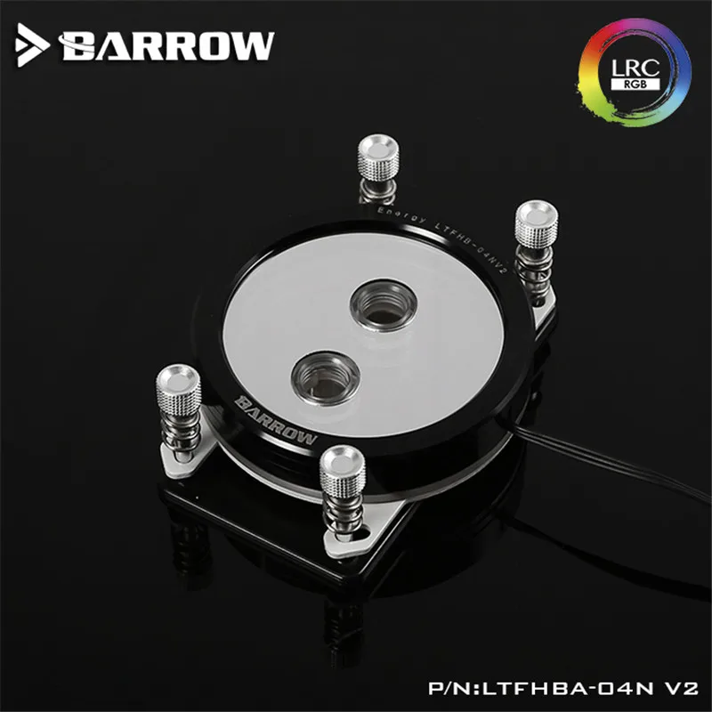 

Barrow Jetting type micro waterway CPU Block (Supreme Edition) for AMD/AM4/AM3 platform LRC2.0 5V 3PIN LTFHBA-04N V2