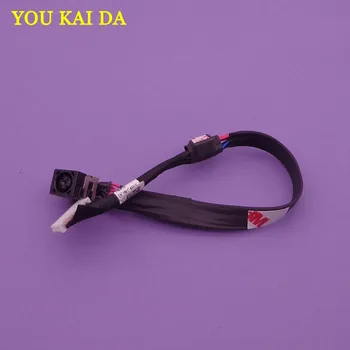

2pcs/lot New Laptop DC Power Jack with cable for Dell Alienware 17 R2 17 R3 17R2 17R3 P43F T8DK8 DC Jack with cable