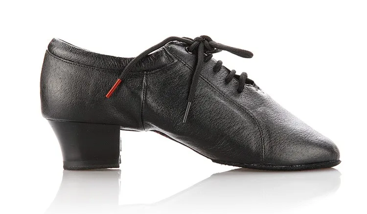 Спортивная обувь для танцев; Мужская обувь для латинских танцев; Рождественский подарок; BD 419 натуральная кожа; Танцевальная школьная обувь; износостойкая нескользящая обувь