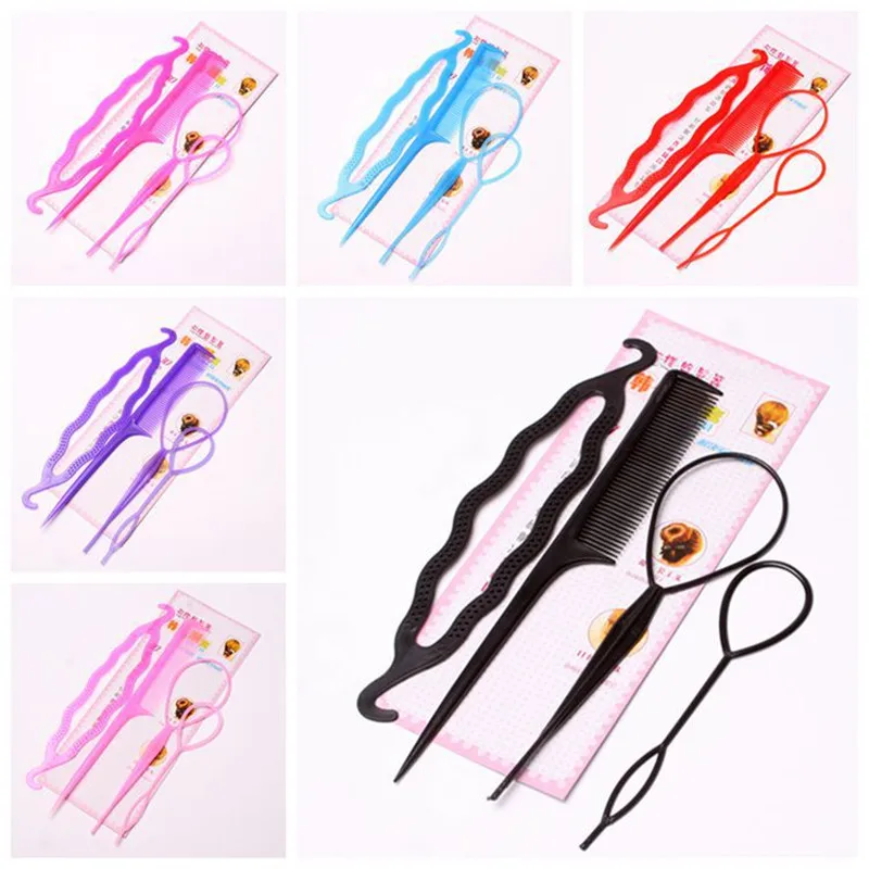 

Hair Styling Tools Braid Tool Set Weave Braid Twist Tool Disk Hair Kit Pull Hair Pin Twist Styling Clip Comb Hair Accessories