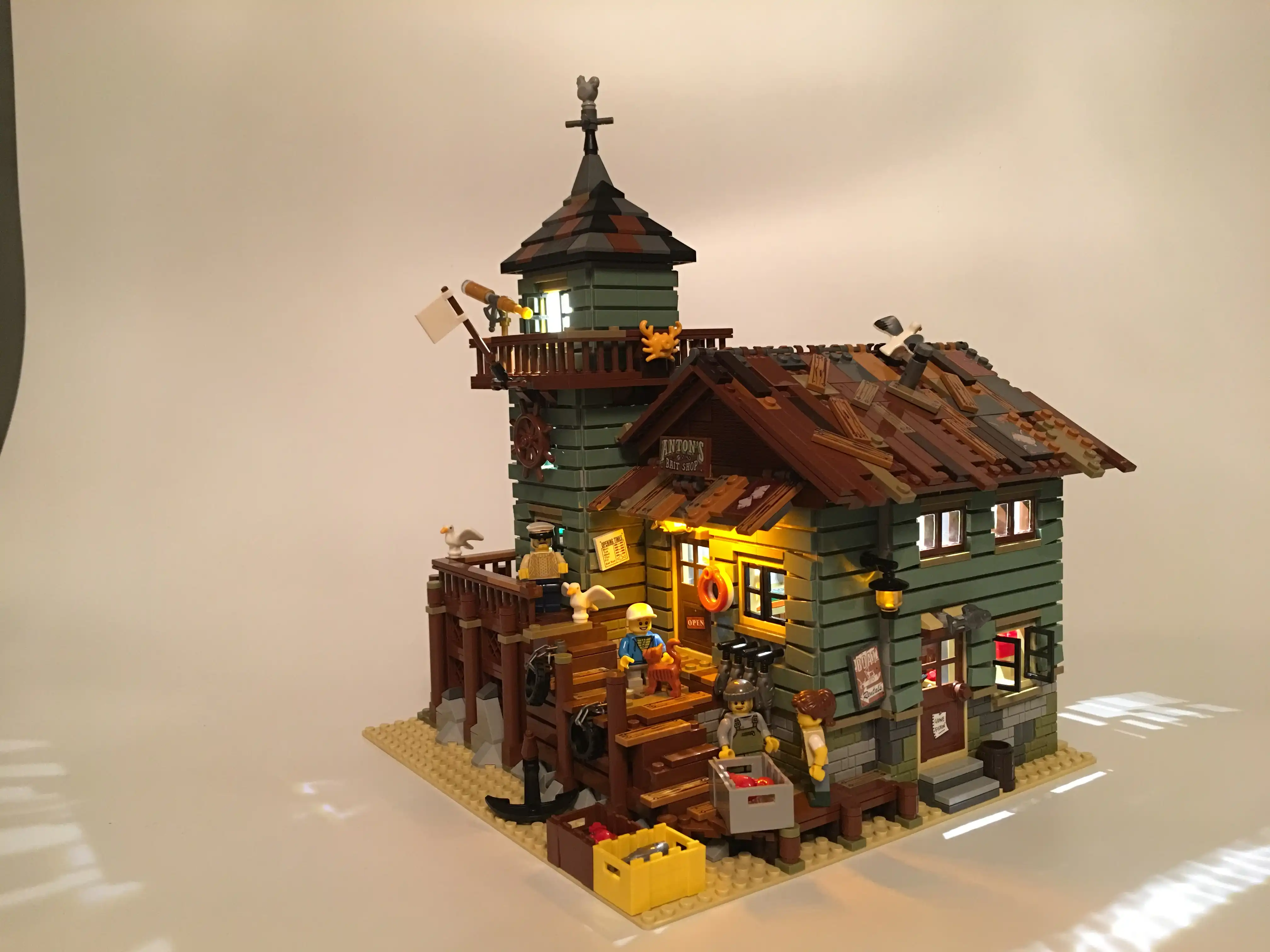 lego creator fishing store