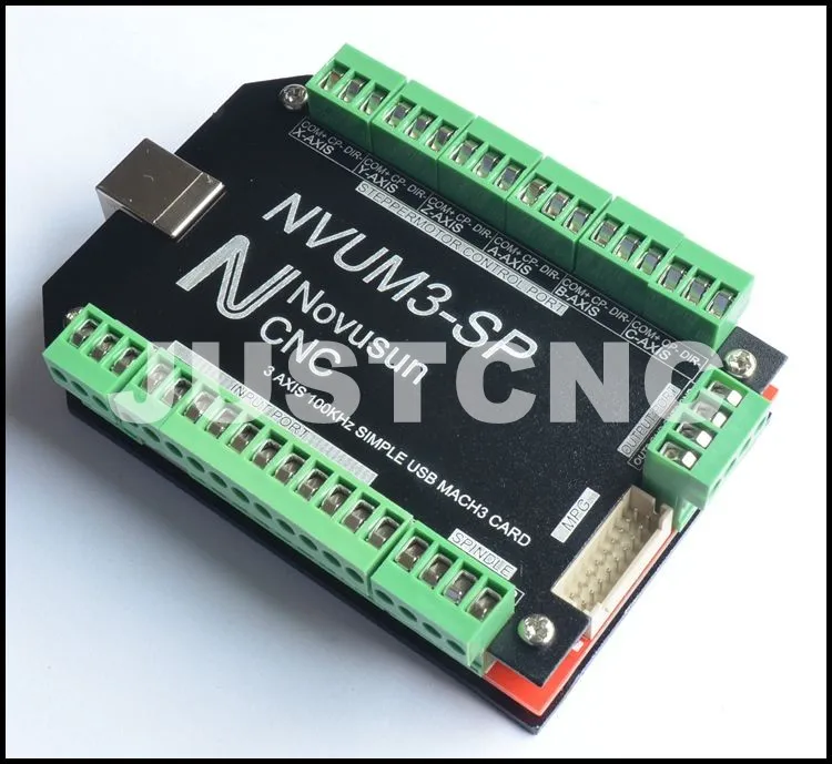 Контроллер с ЧПУ NVUM SP USB MACH3 плата интерфейса карты 3 оси 4 5 осей 6 100 кГц для