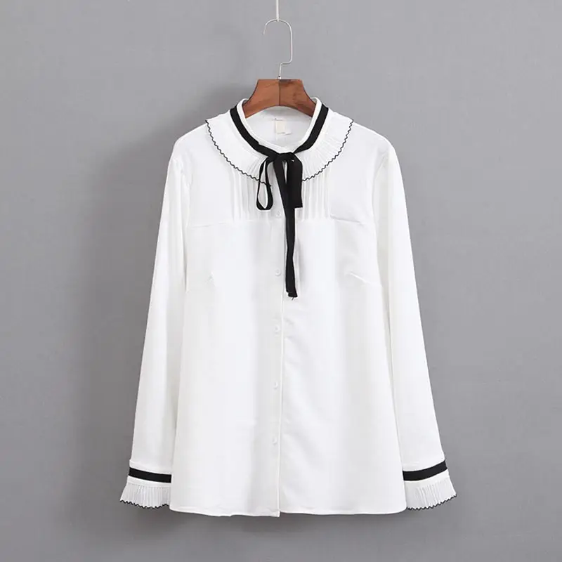 S5 Autumn Plus Size Women Clothing Blouses 4XL Casual Long