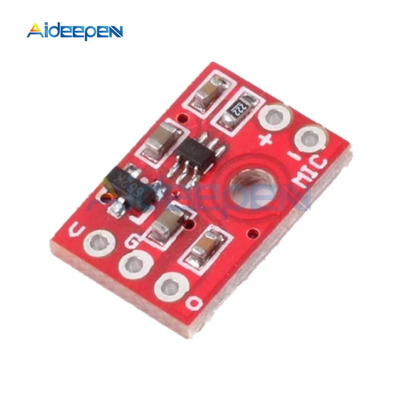 

DC 3.3V-6V MAX9812L Electret Microphone Board Amplifier Module For Arduino