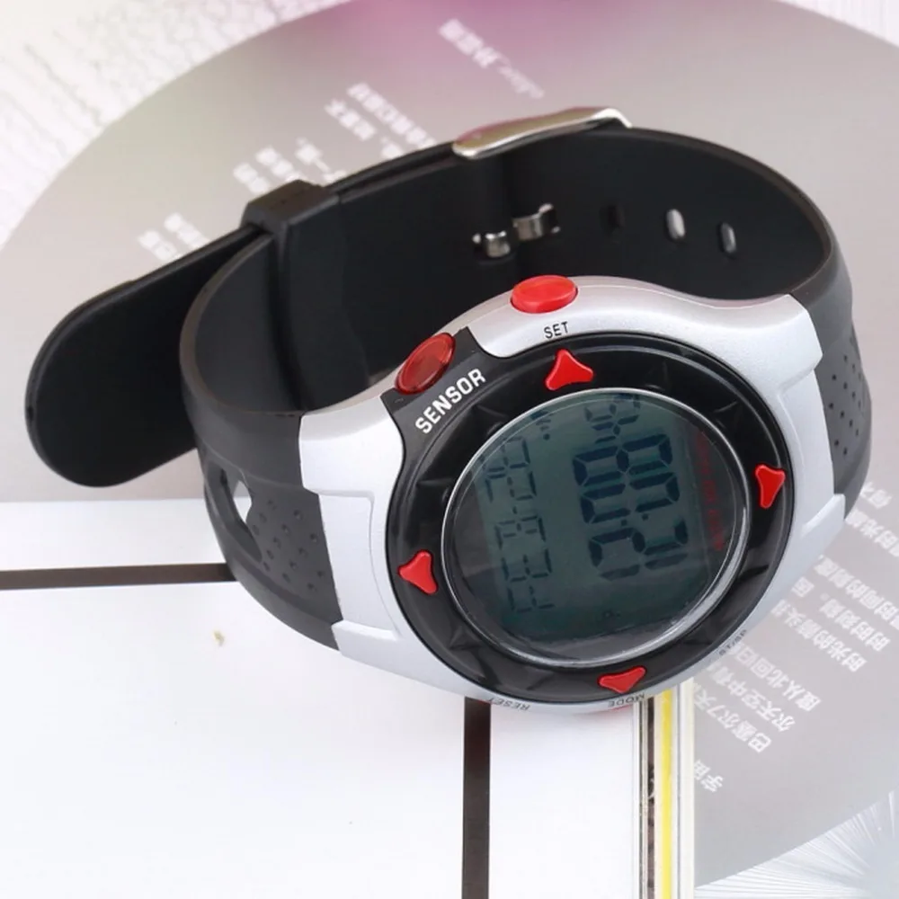 OUTAD Relogio 1 шт. наружные светодиодные часы Велоспорт монитор наручные часы калории водонепроницаемый пульс счетчик скорости сердца спортивные упражнения