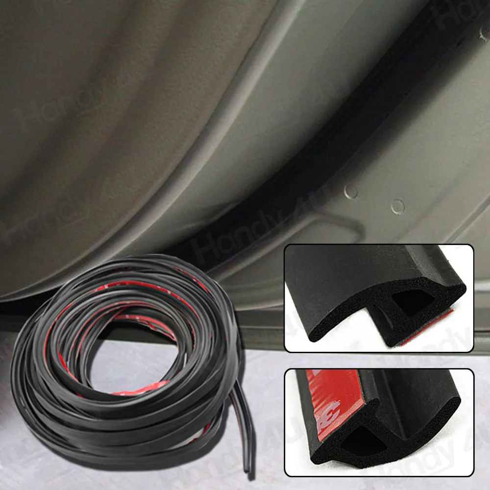 P) Car Door Auto Noise Universal Rubber Edge Seal Strip Weather strip
