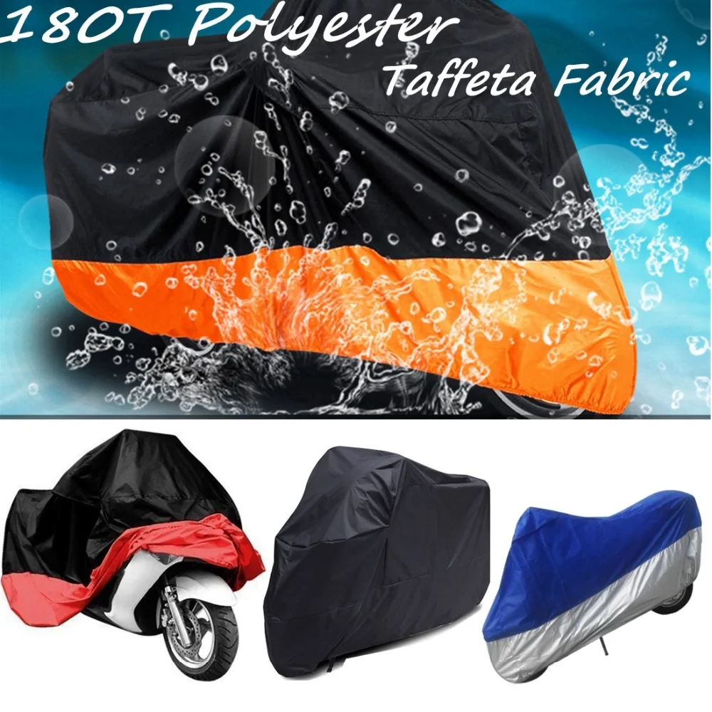 

Deluxe Motorcycle Cover, Weather Protection, UV, Air Vents, Heat Shield, Large fits Fit for 108"Tour Bikes,Small/Medium Cruisers