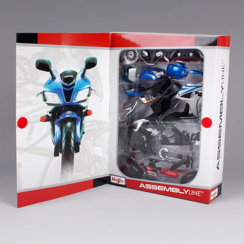 Сборная модель мотоцикла Maisto 1:12 Honda CBR 600RR сделай сам для детей игрушки подарки