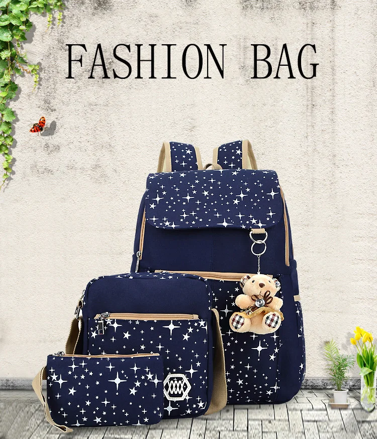 meninas crianças mochilas escolares sacos de viagem