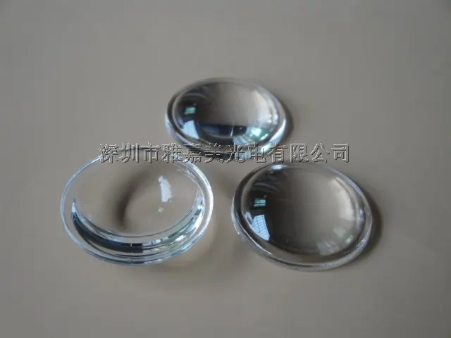 

Glass Lens Diameter 28MM Height 7.6MM and 9.8MM Plano Convex lens,Optical LED Lens