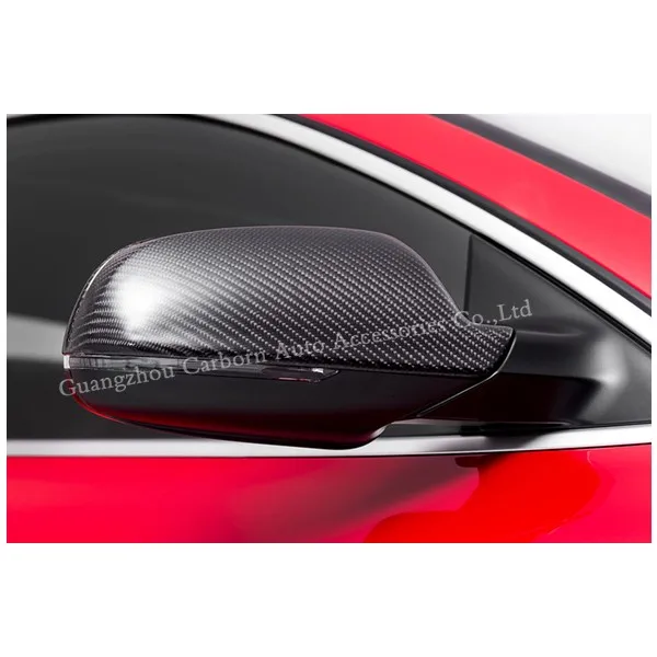 US $111.64 For Audi A4 B85 A5 S5 Rs5 2010 2014 Replacement Style Carbon Fiber Mirror Cover Rear View Side Mirrors With Turn Light Signal