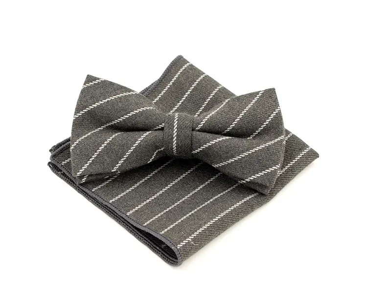 Модные Для мужчин хлопка Bow tie Hanky комплект Wowen Боути жаккардовые для Для мужчин платок свадебные Женихи бабочка S21