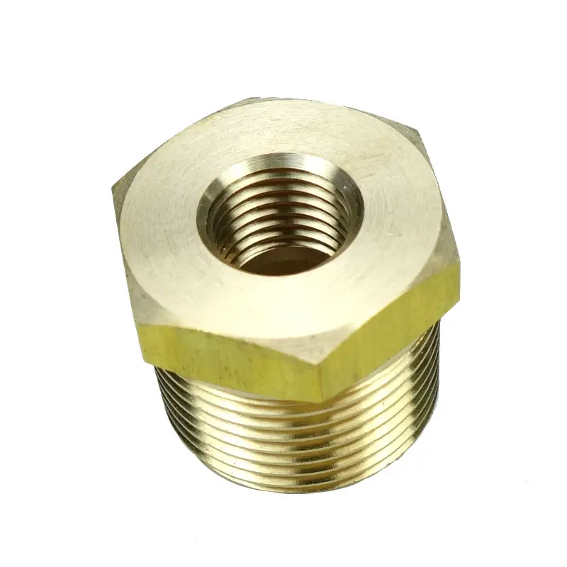 

3pcs 3/4" Male BSPT *3/8" Female NPT Thread Brass Pipe Fitting Reducing Bushing
