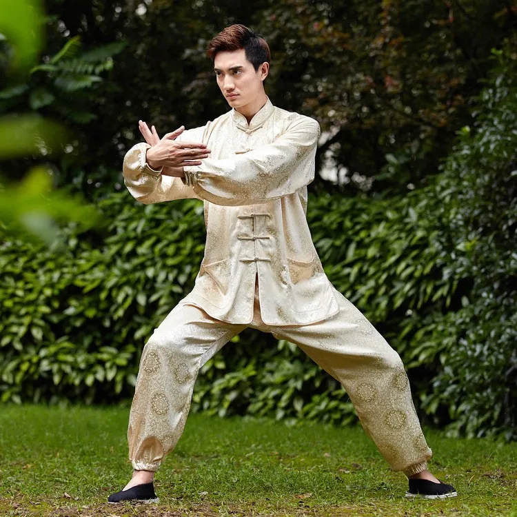 Шанхай история для китайского кунг-фу комплект Китайский Тай чи костюм Женская Повседневная рубашка с длинными рукавами+ брюки льняная форма для кунгфу 6 стиль