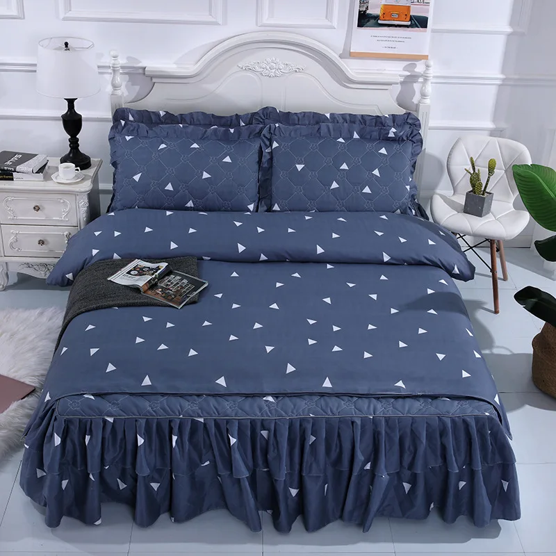 شرشف سرير مزركش ثخن 100 غطاء سرير قطن ملاءات سرير دانتيل شرشف سرير ساباناس كاما دانتيل على شكل زهرة مفرش سرير