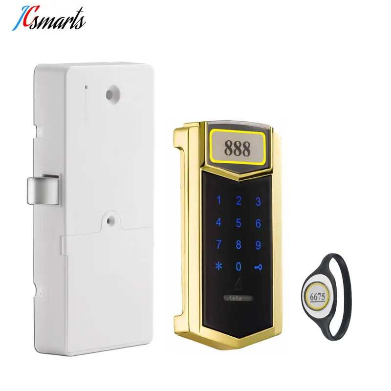 

RFID Electronic Sauna Cabinet Lock Digital Combination Locker lock with waterproof wristband