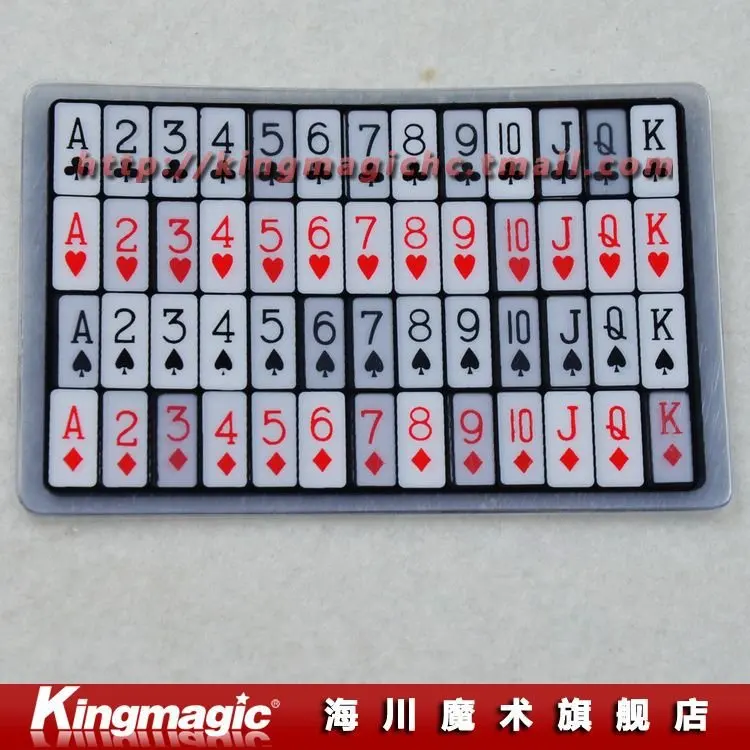 

Kingmagic Perspective Cards - Missing Think telepathy magic tricks magic props close up magic