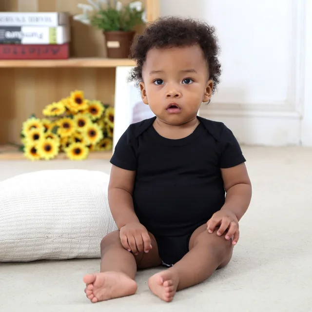 plain black baby boy