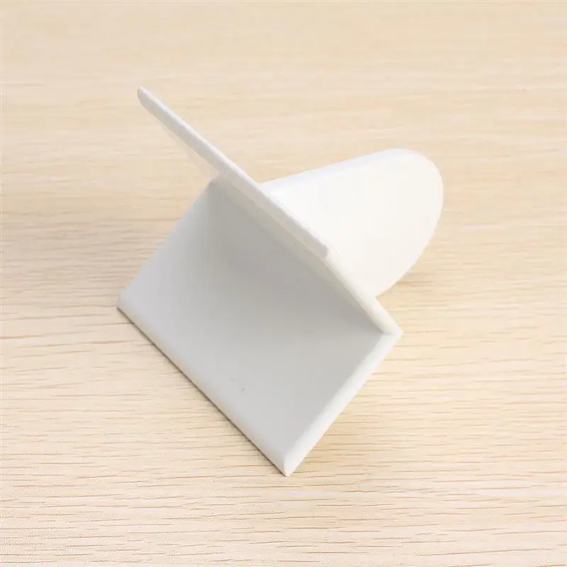 DIY Plastic Right Angle Cake Smoother Paddle Tool Polisher Finisher Of Fondant Sugar Craft Bakeware Utensils Solid White Decor