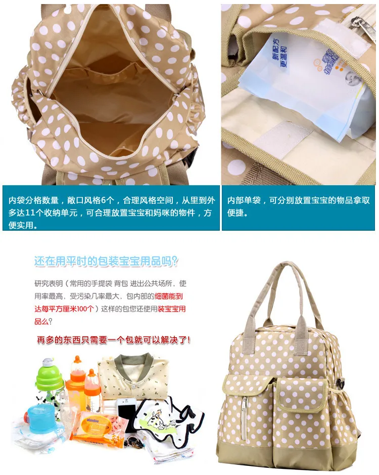 Сумка для подгузников Рюкзак Детские сумки для подгузник для мам Пеленки сумки для беременных Bolsas Maternidade Mommy сумки