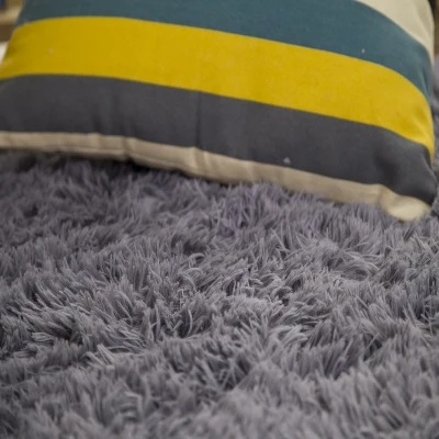 50*160 см/19,68* 62.99in удобные и мягкие коврики для спальни Механическая стирка ковры и ковры для спальни - Цвет: gray