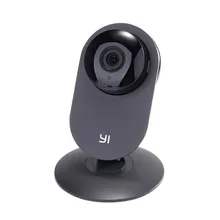Черный Оригинальная Версия ЕС YI XIAOMI Умный Дом Камеры 720 P HD Беспроводной Wi-Fi Ip-камера Радионяня Ночного Видения Motion обнаружения