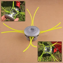 LETAOSK Aluminum Grey Linehead String Grass Trimmer Head Spool Set for Gasoline Brushcutter Cutter Weed Eater Tools