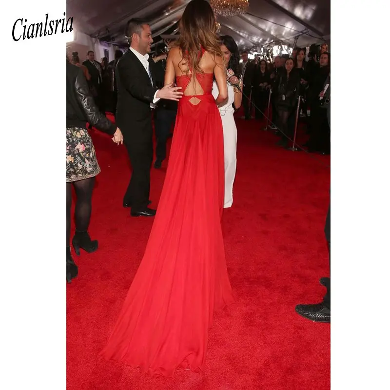 red formal attire