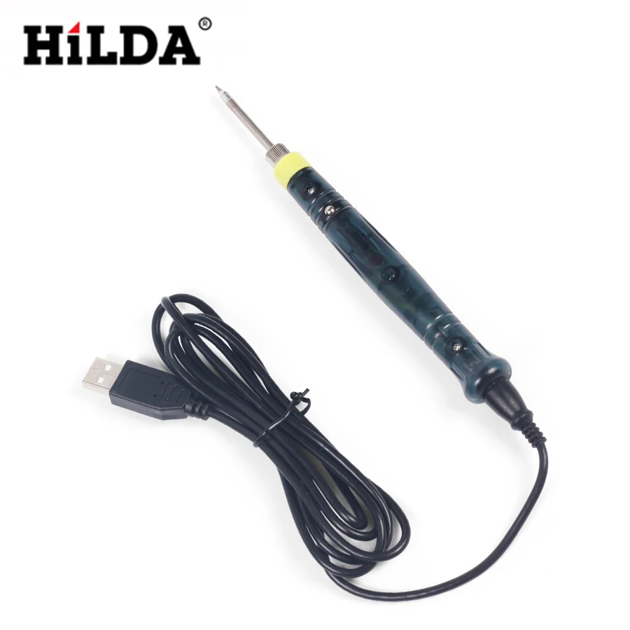

HILDA USB Mini Portable Soldering Iron Soldering Gun Welding Rework Repair Tool