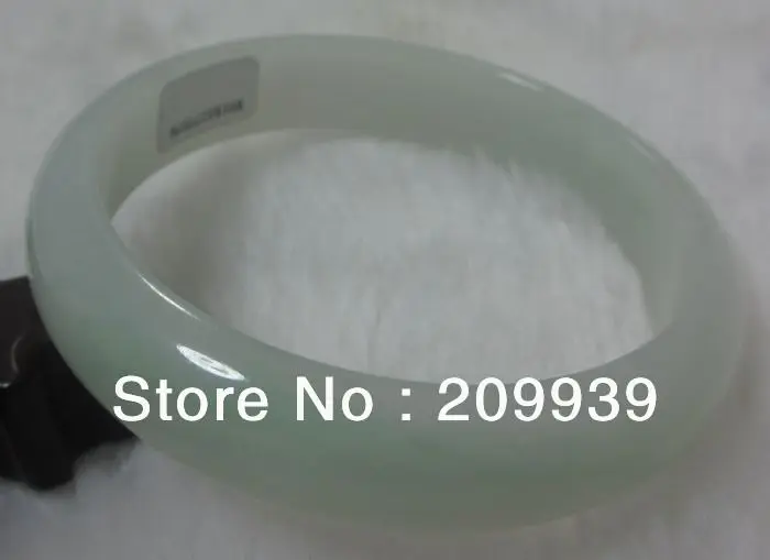 

N324 NATURE GRADE "A "BEAUTIFUL GREEN JADE JADEITE BRACELET ICE OF hot7)