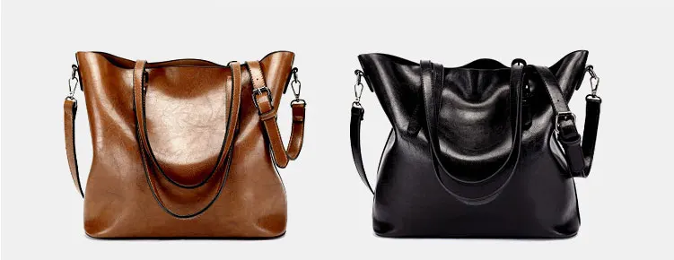 Кожаные сумки Bigbag женская сумка высокого качества повседневные женские сумки Сумка-тоут испанская Фирменная Наплечная Сумка женская большая сумка