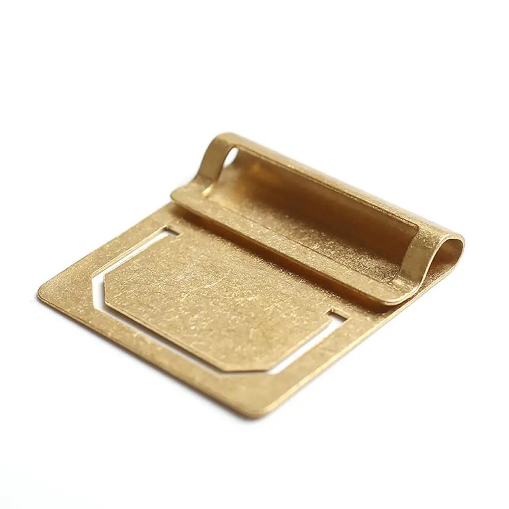 

Brief Style brass Clip Bookmark Book Mark Clips Teacher Gift School Office Supplies Stationery Student Escolar copper 6 pcs/pack
