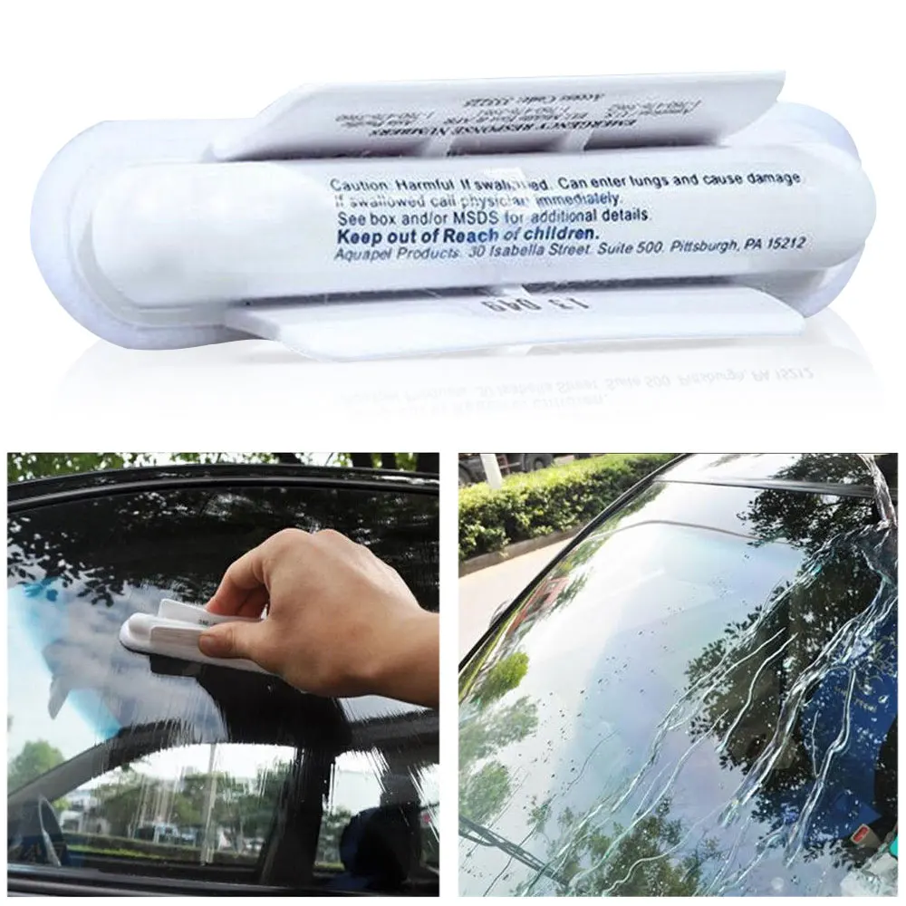 

1 Pc Universal Anti Rain Car Windshield Wipers Blue Soft Absorbent Wash Cloth Glass Water Rain Repellent Car Accessories
