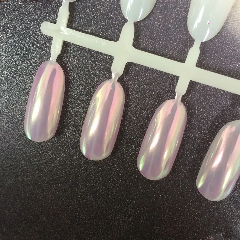 

WHOLESALE PURPLE Aurora Neon Pigment Powder Chameleon Mermaid Unicorn Chrome Nail Rainbow Dust Nail Art DIY