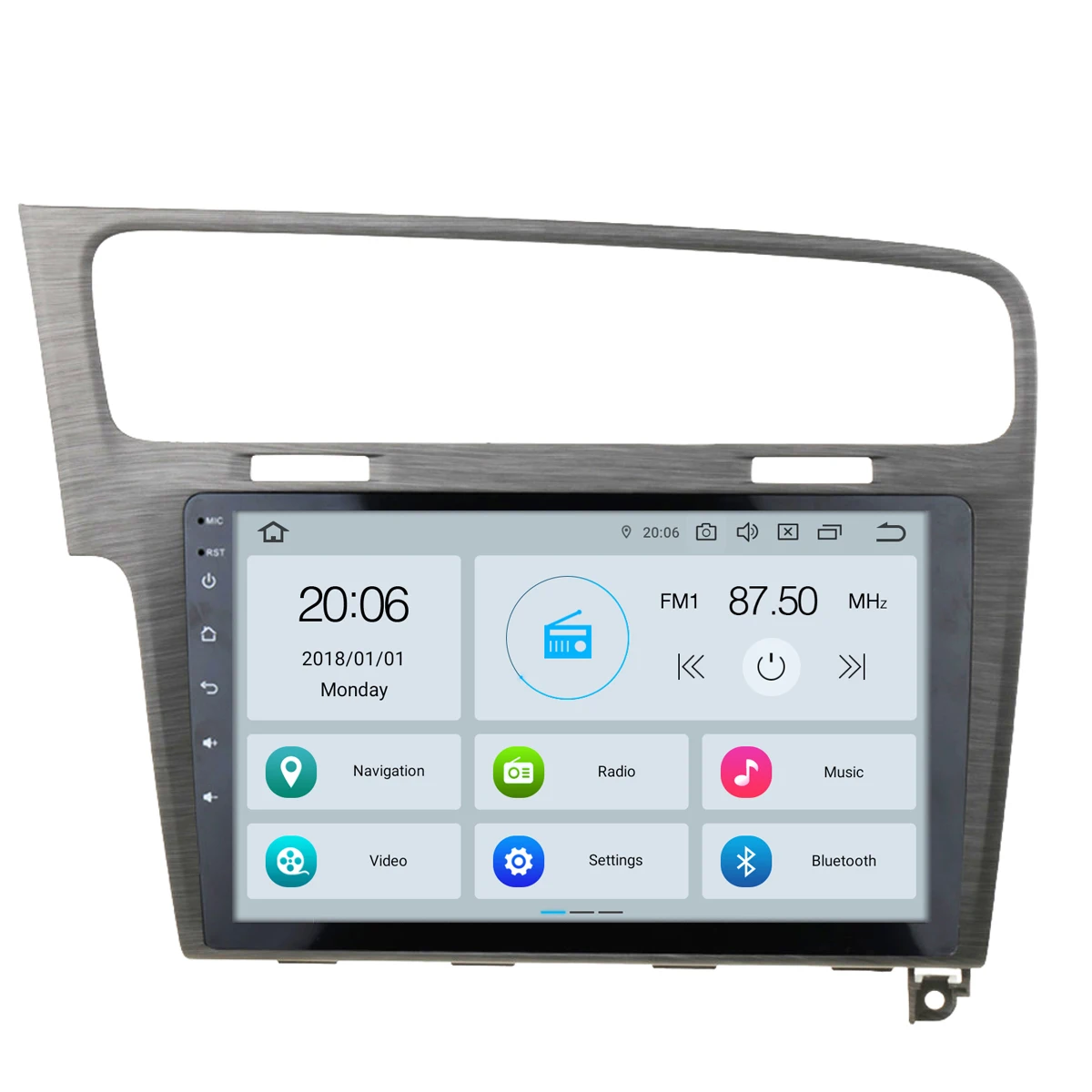 

COIKA 10.1" Android 9.0 System PX6 CPU Car GPS Radio For Volkswagen GOLF 7 Multimedia Player WIFI 4+64G RAM DSP IPS Touch Screen