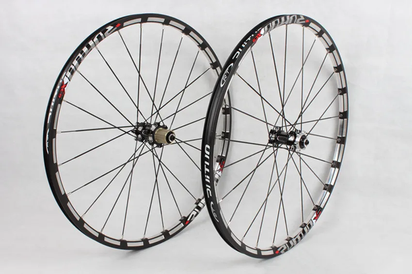 RT XC9 mountain bike MTB Flat spokes wheel set straight pull hubs 5