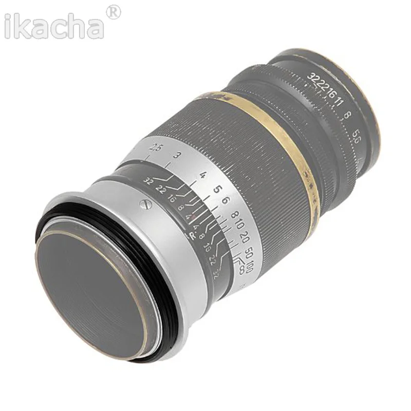 100 шт./лот винтами активизировать переходное кольцо для Leica M39 объектив M42 камеры M39-M42 металл