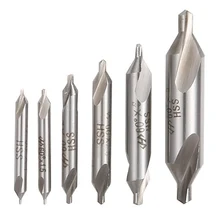 1pc HSS High Speed Steel Center Drill Bits Set Precision Combined Countersinks Kit 60 Degree Angle 1mm 2mm 3mm 5mm Power Tools 1pc HSS High Speed Steel Center Drill Bits Set Precision Combined Countersinks Kit 60 Degree Angle 1mm 2mm 3mm 5mm Power Tools