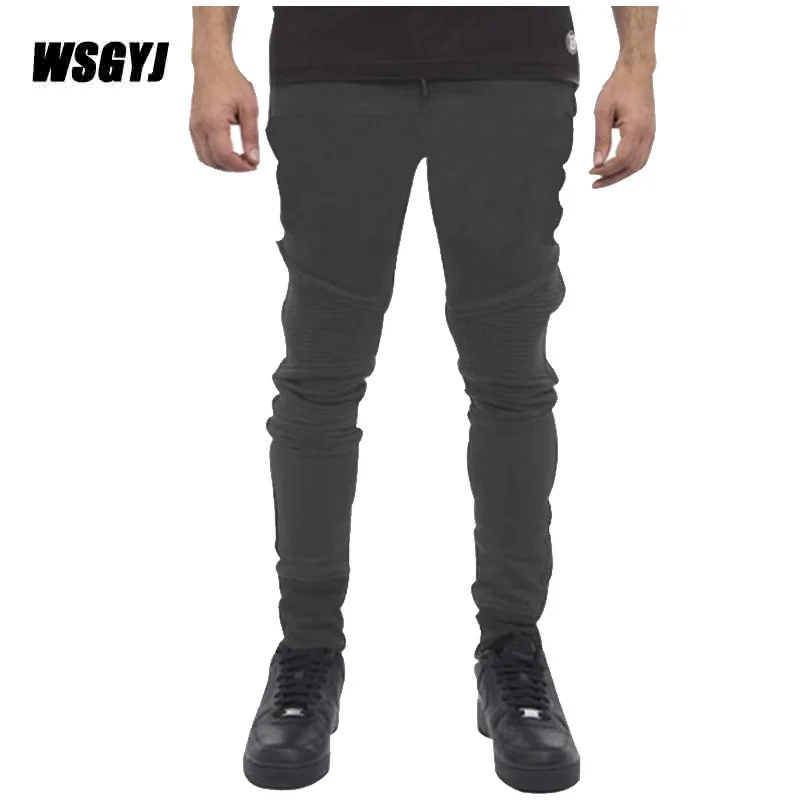 Men Pants 2017 Casual Stripe Trousers Mens Fitness Workout Pants Skinny Sweatpants Trousers Jogger Pants M-XXXL 185