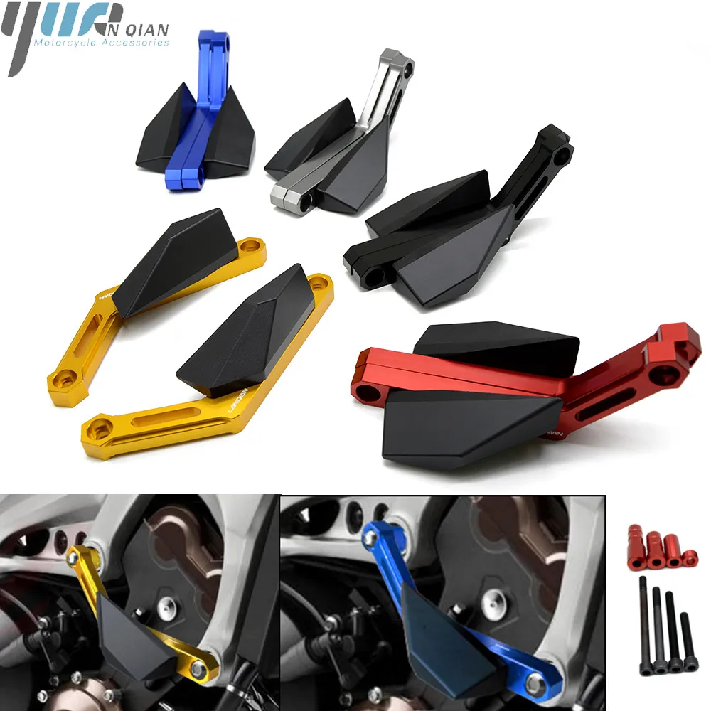 

For Yamaha MT-09 FZ-09 2013-2016 MT-09 TRACER FJ-09 2016 XSR900 Motorcycle CNC Frame Slider frame sliders crash pads protect