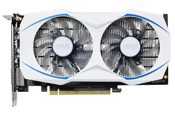  New original for ASUS DUAL-GTX1050-2G Snow Leopard version of 128bit DDR5 computer independent game graphics 