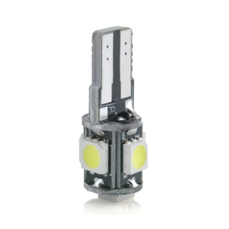 1 шт. T10 5 smd 5050 Светодиодная CAN шина без ошибок светильник РА s W5W 194 5SMD почки OBC|style