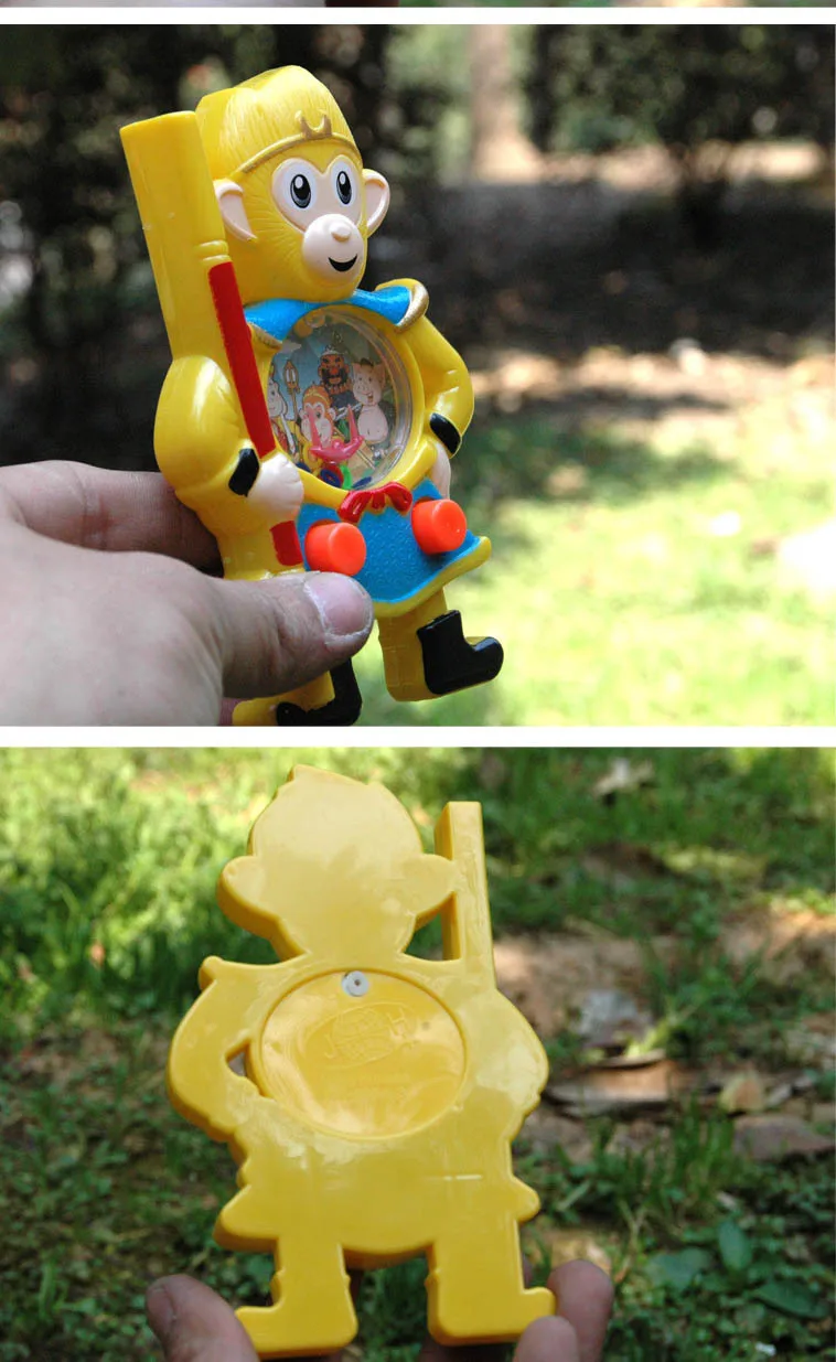 1pc винтажная водная игровая машина поделиться детской памятью забавная способность развить вызов кольцо игра Дети любимая игрушка-случайный цвет