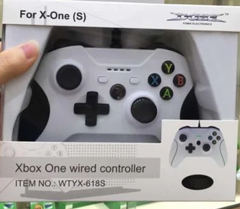 

New USB Wired Controller Controle For Microsoft xbox one slim controller Gamepad Joystick + Cable for Windows Mando For X-One(S)