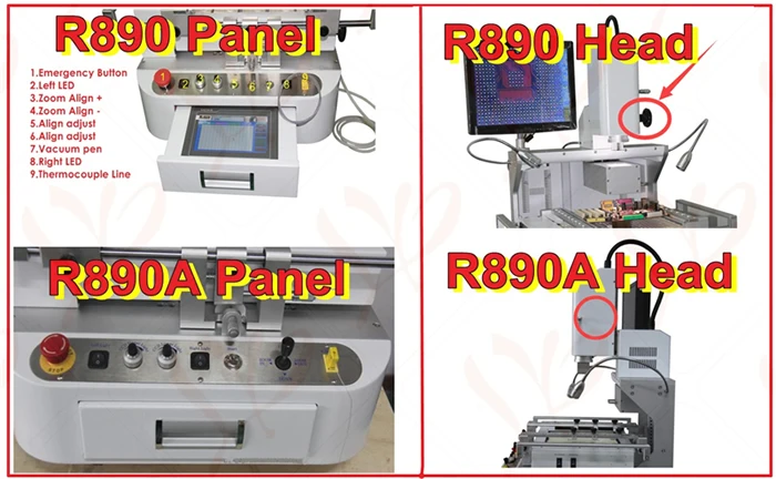 LY-R890A Автоматическая BGA машина с CCD системой выравнивания и HD сенсорным экраном