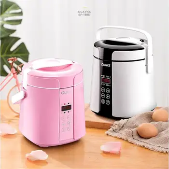 

Smart Booking 3-4 People Rice Cooker Temperature Control Soup Porridge Gift Tableware Spoon Student Dormitory Household