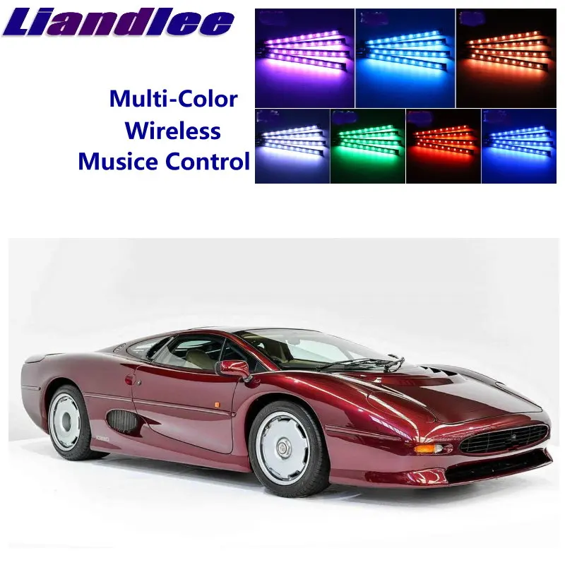 Liandlee Car Neon Color-Changing Light of Atmibient Inside Footwell Light For Jaguar XJ220 1992-1994