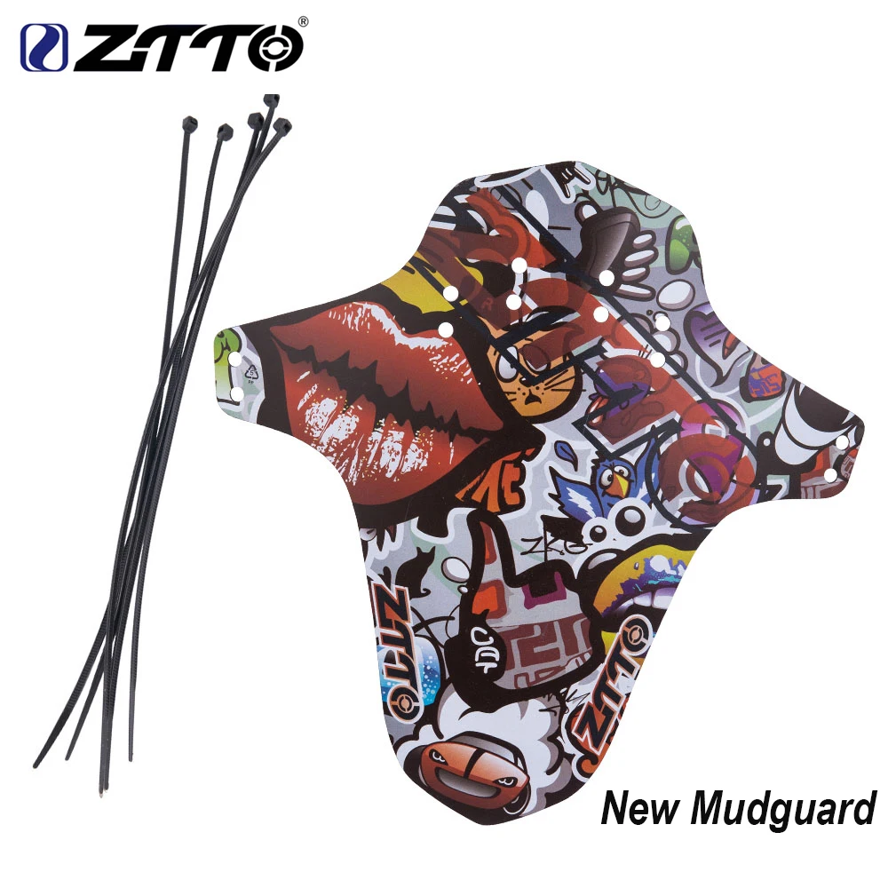

ZTTO 12pcs Mountain Bike Fender MTB Bicycle Front Rear Short Mudguard AM Enduro DH Cycling 26 27.5 29 For Mountain Road MTB Bike