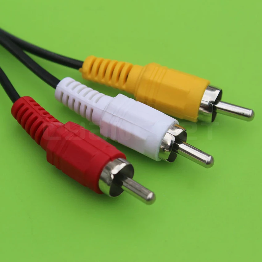 ACEMAX Câble Jack Mâle 3,5 Mm Vers RCA (Vidéo/Audio L/R) A/V Pour MX MXQ MXQ PRO M8 M8S GBOX Q