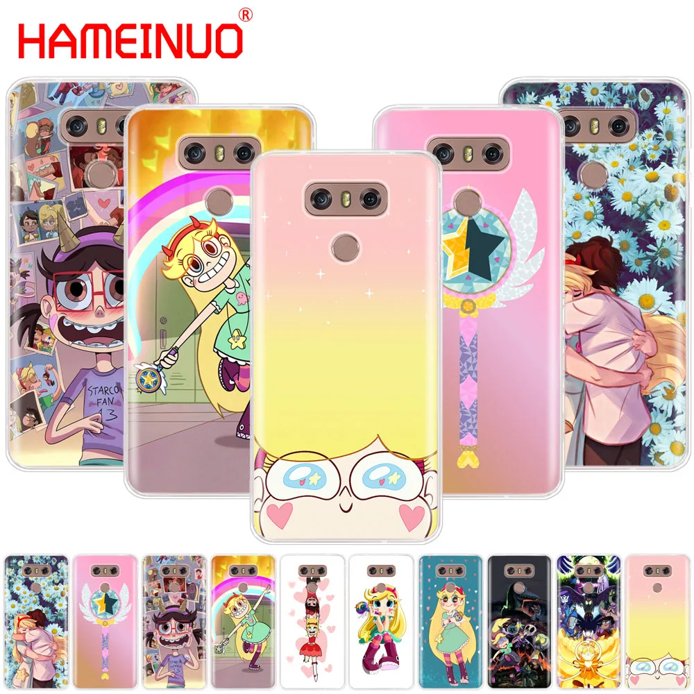 

HAMEINUO Star vs the Forces of Evil case phone cover for LG G7 Q6 G6 MINI G5 K10 K4 K8 2017 2016 X POWER 2 V20 V30 2018